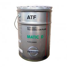 Трансмиссионное масло NISSAN Matic Fluid D (20л)