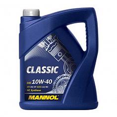 масло мот. п/синт. MANNOL Classic 10W/40 (5л.) SN