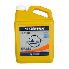 Антифриз концентрированный жёлтый SSANGYONG Antifreeze (4л)