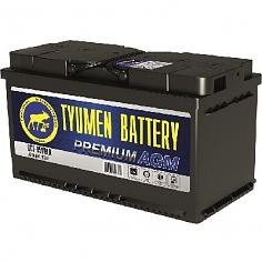 АКБ 6СТ-95L Тюмень Premium AGM