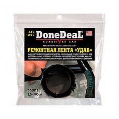 Ремонтная лента "УДАВ", термостойкая,(чёрный),2,5 х 100 см.