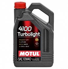 Масло моторное п/с.Motul Авто 4100 Turbolight SAE 10W40 4л.