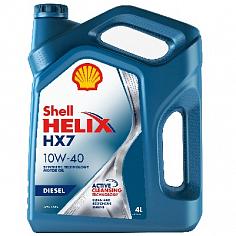 Масло моторное п/с. Shell Helix HX7 Diesel SAE 10W40 4л.
