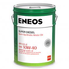 Масло моторное п/с.Eneos Super Diesel SAE 10W40 CG-4 20л.