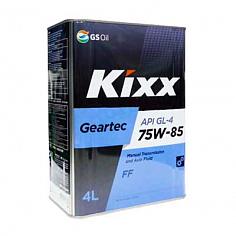 Масло трансм. Kixx Geartec GL-4 75W85 4л.