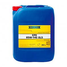 Трансмиссионное масло RAVENOL Getriebeoel EPX SAE 85W-140 GL 5 (20л) new