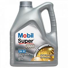Масло моторное синт. Mobil Super 3000 X1 Formula FE SAE 5W30 4л.