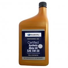 Масло моторное синт.SUBARU SM 5W30 0.946л.