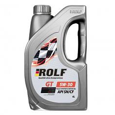 Масло моторное синт. ROLF GT SAE 5W30 SN/CF 4л пластик