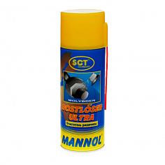 Очиститель ржавчины /Rostloeser Ultra Molibden MANNOL (450мл.) Жидкий ключ 950310 (24)