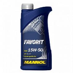 Масло моторное п/с. Mannol Favorit SAE 15W50 1л.