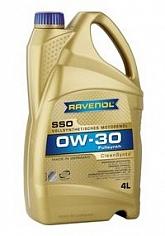 Масло моторное синт.Ravenol SSO SAE 0W30 4л.