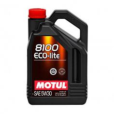 Масло моторное синт.Motul Авто 8100 ECO-Lite SAE 5W30 5л.