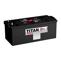 195 Ач Титан МАХX HD euro п/п (конус) с переходниками на болт