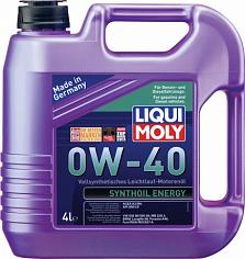 Масло моторное синт. Liqui Moly Synthoil SAE 0W40 4л.