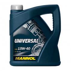 Масло моторное мин. Mannol Universal SAE 15W40 4л