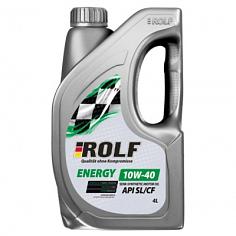 Масло моторное п/c. ROLF Energy SL/CF  SAE 10W40 4л пластик