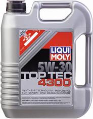Масло моторное синт. Liqui Moly Top Tec 4300 SAE 5W30 5л