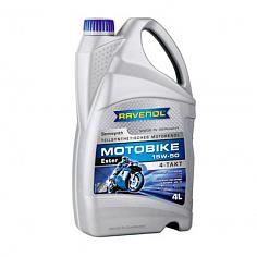 Моторное масло RAVENOL Motobike 4-T Ester 15W-50 (4л) new