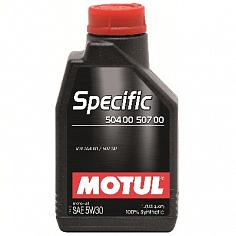 Масло моторное синт.Motul Авто Specific VW 504.00/507/00 5W30 1л