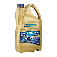 Моторное масло RAVENOL Motobike 4-T Ester 5W-30 (4л) new