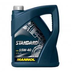 Масло моторное мин. Mannol Standart SL/CF 15W40 5л