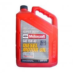 Моторное масло FORD Motorcraft SAE 15W-40 Super Duty Diesel Motor Oil (4,73л)