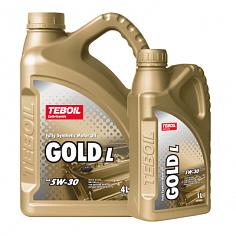 Масло моторное синт.Teboil Gold L SAE 5W30 4л+1л Акция