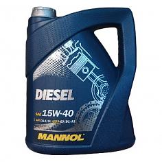 Масло моторное мин. Mannol Diesel SAE 15W40 5л.