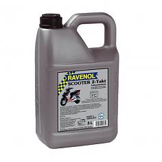 Моторное масло для 2-Такт скутеров RAVENOL Scooter 2-Takt Teilsynt (5л)