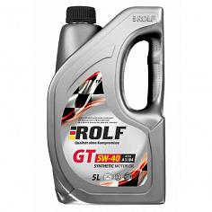 Масло моторное синт. ROLF GT SAE 5W40 SN/CF 4л пластик
