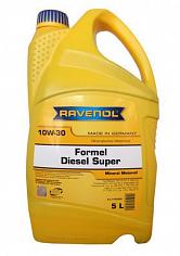 Масло моторное мин.Ravenol Super-Diezel SAE 10W30 5л.