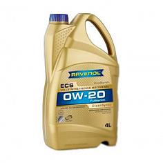 Моторное масло RAVENOL ECS EcoSynth SAE 0W-20 ( 4л) new