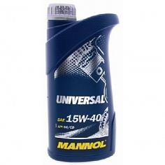 Масло моторное мин. Mannol Universal SAE 15W40 1л.