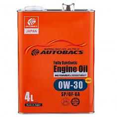 Масло моторное Autobacs Engine Oil FS 0W30 SP/GF-6A 4л