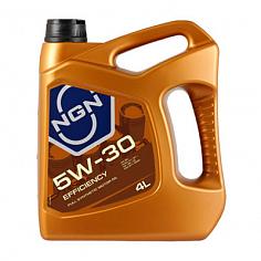 Масло моторное синт. NGN EFFICIENSY SAE 5W30 SN 4л