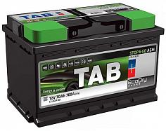 АКБ TAB EcoDry 70 STOP&GO AGM о/п