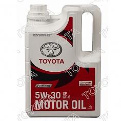 Масло моторное Toyota SP/GF-6 SAE 5W30 4л.