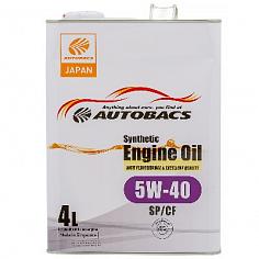 Масло моторное Autobacs Engine Oil FS 5W40 SN/GF, 4л