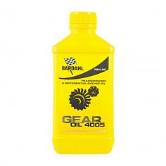 BARDAHL 75W90 GL4/5 4005 GEAR OIL 1L (синт. трансмисионное масло)