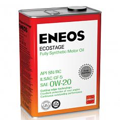 Масло моторное синт.Eneos Ecostage SAE 0W20 4л