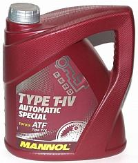 Масло трансм. Mannol 8208 Automatic Special ATF T- IV 4л.