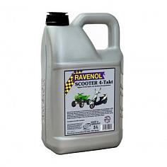 Моторное масло для 4-Такт скутеров RAVENOL Scooter 4-Takt Teilsynth. (5л)