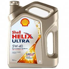 Масло моторное синт.Shell Helix Ultra SAE 5W40 4л.