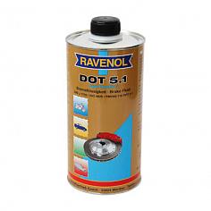 Тормозная жидкость RAVENOL DOT-5.1 (1 л)