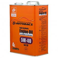 Масло моторное Autobacs Engine Oil FS 5W40 SN/GF, 4л