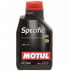Масло моторное синт.Motul Авто Specific LL-04 5W40 1л