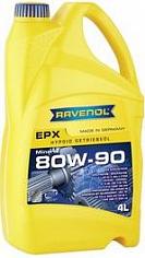 Масло трансм.мин.Ravenol Hypoid EPX SAE 80W90 GL-5 4л.