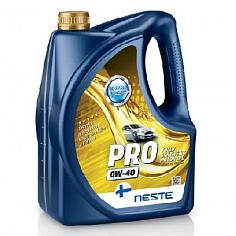 Масло моторное синт.Neste Pro SAE 0W40 4л.