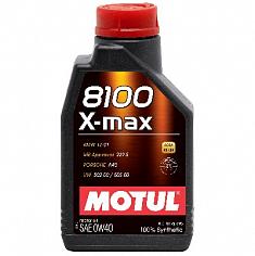 Масло моторное синт.Motul Авто 8100 X-max SAE 0W40 1л.